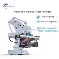 Robot Paletizador Automático para Apilado de Cajas de Cartón de 10-50 kg, para Alimentos y Bebidas