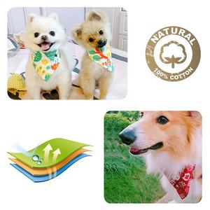 Nuevo perro ajustable Baberos para perros pequeños perros collares corbata gato bufanda de perro pañuelos para gato Triangular corbatas de moño de aseo de mascotas - Product Image 4