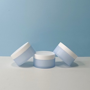 Custom 100g 150g Scrub <b>Jars</b> PP Round Wide Mouth Flat Empty Double Wall <b>Plastic</b> Cream <b>Jar</b> with Lid for Hair Care - Product Image 4