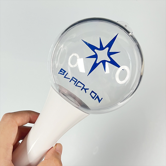 Longstargift Custom Logo Wholesale KPOP Concert Cheering Support Item Stage Performance Push Switch Remote Control Acrylic Led