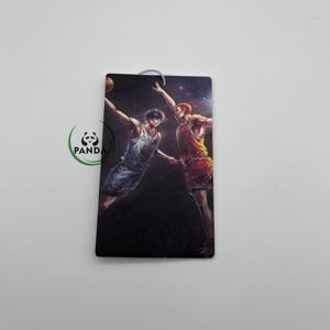 Diffuseur d'air pour voiture en papier de coton avec pendentif pour rétroviseur arrière de voiture Slam Dunk, parfum d'aromathérapie longue durée - Product Image 6