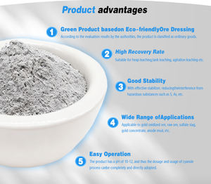 JINCHAN Jin Chan Bahan Pengolah Emas Ramah Lingkungan Bahan Kimia Pembantu Ekstraksi Emas untuk Produksi Emas - Product Image 6