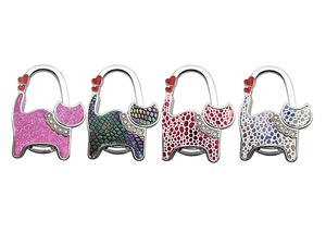Gancho Plegable para Bolso con Logotipo Personalizado, Diseño de Gato Adorable, Colgador de Bolso para Mesa, Soporte Personalizado para Bolso, Gancho para Borde de Mesa, Directo de Fábrica - Product Image 2