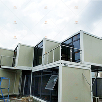 Maison Cbox modulaire de luxe, conteneur plat prédécoupé, Kit de maisons d'hôtel, nouvelle collection
