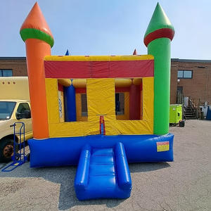 Nouveau château gonflable populaire pour enfants, <span class=keywords><strong>maison</strong></span> gonflable pour l'extérieur, pelouse, <span class=keywords><strong>maison</strong></span> de saut, toboggan aquatique, <span class=keywords><strong>piscine</strong></span>, escalade avec souffleur - Product Image 4