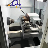 Tornio CNC a letto piano PG40 con guida lineare per la lavorazione dei metalli