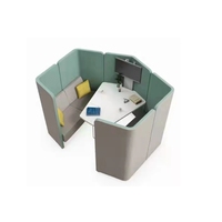 Ensemble de canapés de bureau modernes BOSUN de haute qualité, structure en bois massif, tissu en cachemire, design intime, garantie de 3 ans, bureau