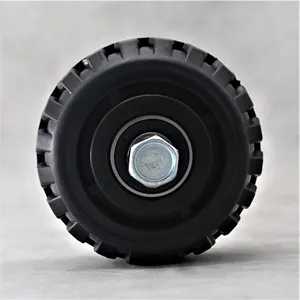 Wheel 200 SS Off Road Silent Rubber Wheels 100 125 150 200 Mm All Terrain