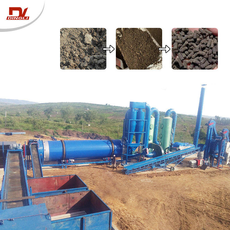 High Efficiency Chicken Manure Dryer Industrial