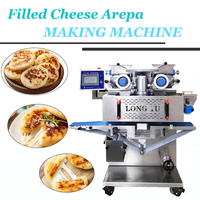LY SV-380 Nouvelle machine automatique d'encrustage de arepas fourrés au fromage 220V en acier inoxydable 304 haute efficacité Garantie 1 an