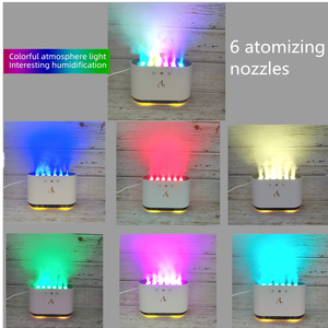 <span class=keywords><strong>Intelligent</strong></span> Nano Atomiseur Vaporisateur Portable Smart Home Appliance Coloré Gradient Lumière Musique Humidificateur Diffuseur Usb - Product Image 5