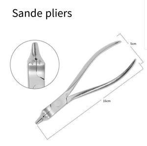 Điều trị bằng miệng Nha Khoa Santoku kìm thép không gỉ ba-pronged kỹ thuật viên của kìm cho dây uốn sửa chữa cong phụ kiện - Product Image 1