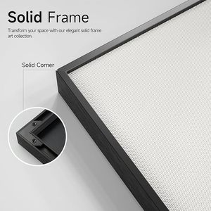 Blue Modern Abstract, <b>Large</b> Canvas Paintings Artwork for Walls, Minimalist for Living Room, Hallway, Bedroom, Office, Bathroom - Product Image 5