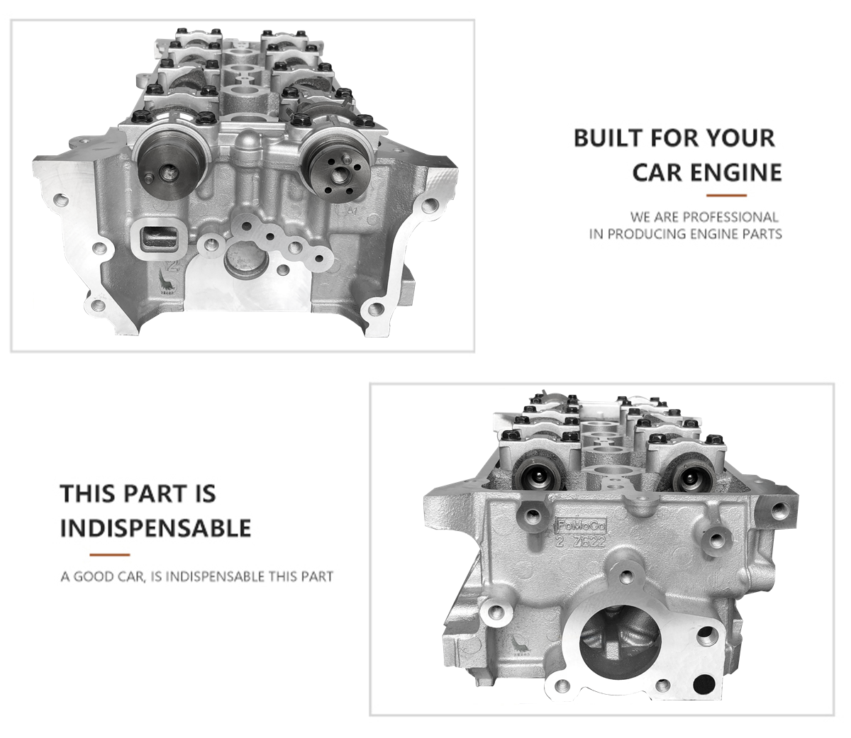 Genuine Complete Cylinder Head For Mazda 2 Fiesta ZY 1.5L