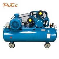 Compresseur d'air industriel portable entraîné par courroie 30/40/50L/70L/100L 1.5hp Mini compresseur d'air 0.25-8