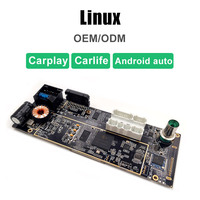 Fabricant d'équipement d'origine Assemblage de circuits imprimés Navigation Linux Lecteur DVD de voiture Carplay sans fil Android AUTO