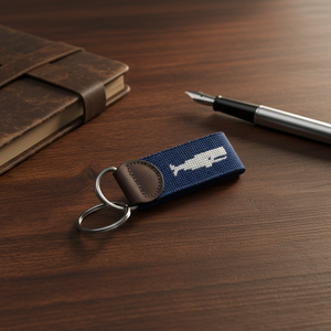 Porte-clés en cuir véritable, brodé personnalisé, pour bricolage, haute qualité, <span class=keywords><strong>prix</strong></span> en gros - Product Image 3