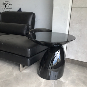 Phong Cách Hiện Đại Bên Bàn Cà Phê Cho Phòng Khách Sợi Thủy Tinh Parabe Nấm Hình Dạng Đồ Nội Thất Nhà - Product Image 4