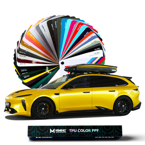 Film de protection de peinture TPU PPF auto-cicatrisant anti-rayures 1,52 x 3 m, couleur <span class=keywords><strong>bleu</strong></span> brillant, garantie 10 ans, pour voiture - Product Image 1