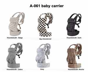 Porte-bébé ergonomique réglable en lin et coton avec soutien lombaire pour nouveau-nés et tout-petits, cadre pliable moderne pour bébé - Product Image 5