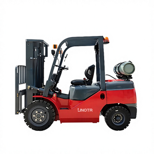 מלגזה פרופאן למכירה חמה מבית LINOTR, 3 טון, 3.5 טון, 4 טון, 4.5 טון, 5 טון, מלגזת דלק כפול LPG עם מנוע EPA - Product Image 1