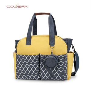 Borsa a Tracolla Colefa 2026 Nuova con Motivo Geometrico Stampato, Porta Ciuccio, Borsa per Maternità da Viaggio e Outdoor - Product Image 1