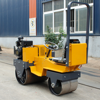 Rouleau de route vibrant de machine portative de compacteur de sol et d'asphalte