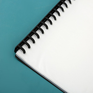 定制手工A4聚丙烯盖螺旋装订笔记本高品质 - Product Image 5