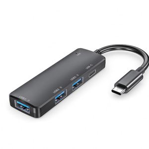 ฮับ Type-c 3.0 สำหรับแล็ปท็อป Macbook โทรศัพท์ Android รองรับการชาร์จ PD ฮับ 4 in 1 ตัวขยายพอร์ต USB - Product Image 2