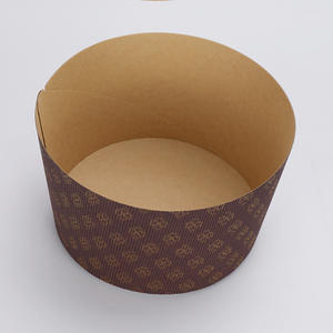 XR all'<span class=keywords><strong>ingrosso</strong></span> rotondo 6 pollici Panettone torta tazza Chiffon teglia stampo Paska stampo Panettone resistente al calore porta carta Heathy - Product Image 3