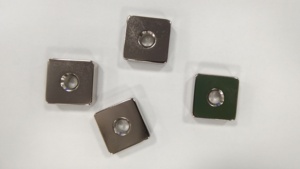 Materiales magnéticos buen precio imán de neodimio Código HS 85051110 agujero avellanado imán máquina fabricante Esquinas redondeadas - Product Image 4