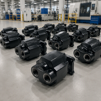 Pompe hydraulique à engrenages JRK pour camion benne 100cc bi-rotationnelle HYVA 200 bars – Pompe hydraulique de remplacement pour usine de fabrication