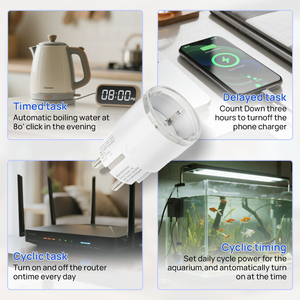 <span class=keywords><strong>Shelly</strong></span> Plug <span class=keywords><strong>S</strong></span> MTR Gen3 Blanc Télécommande sans fil Compatible WiFi Matière Surveillance de l'énergie Fonction minuterie Prise intelligente - Product Image 6