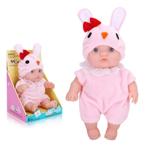 Muñecas <span class=keywords><strong>de</strong></span> Vinilo <span class=keywords><strong>Reborn</strong></span> <span class=keywords><strong>de</strong></span> 22CM en Oferta, Adorables y Seguras, con Ropa <span class=keywords><strong>de</strong></span> <span class=keywords><strong>Animales</strong></span> Colorida, Diseñadas para Niños - Product Image 2