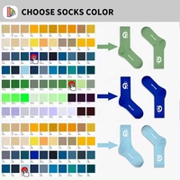 Mode Unique Nouveauté Personnalisable Chaussettes Hommes Sport Drôle Personnalisé Motif Blanc Sublimation Impression Personnalisée Chaussettes