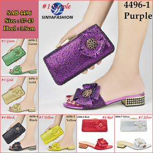 <span class=keywords><strong>Scarpe</strong></span> e Borse Africane Abbinate per Feste in Nigeria, Set di <span class=keywords><strong>Scarpe</strong></span> e Borsa Italiane <span class=keywords><strong>Verdi</strong></span> per <span class=keywords><strong>Donna</strong></span> - Product Image 6