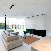 Kits de maisons préfabriquées modulaires en acier imperméables de style moderne et luxueux, petites structures en acier, pour hôtels, villas et usage touristique