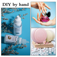 Gloss à lèvres DIY fait main, 24 saveurs, aux extraits de plantes, fleurs et fruits, parfums internationaux, 10ml Poids Net, Non-chimique pour la pâtisserie
