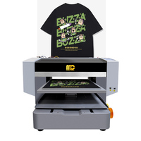 Machine d'impression textile numérique directe sur vêtement à double station pour T-shirts, format A2 A3, automatique, haute vitesse, DTG