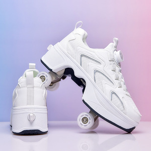 <span class=keywords><strong>Chaussures</strong></span> à roulettes 2-en-1 à <span class=keywords><strong>roues</strong></span> rétractables automatiques pour garçons et filles, <span class=keywords><strong>chaussures</strong></span> à roulettes OEM/ODM, <span class=keywords><strong>chaussures</strong></span> Heelie en gros - Product Image 1