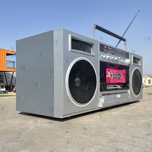 Modulare 40ft prefabbricato Hotel Radio Design tutto Design minimalista casa rimorchio casa con <span class=keywords><strong>mobili</strong></span> da cucina - Product Image 4
