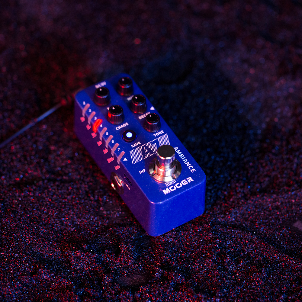 Mooer A7 Ambient Reverb Effects Bass Effect Pedal Psyche