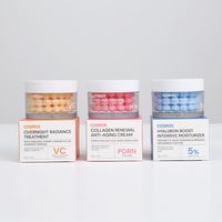 Crème Visage en Capsules de Collagène Rose PDRN ADN de Saumon Marque Privée OEM pour une Peau Éclatante, Hydratée et Raffermie – Produits Coréens de Soin de la Peau
