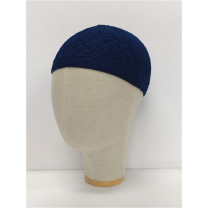 Gorro de oración de algodón transpirable para hombre musulmán Kopiah, gorro de punto personalizable para uso diario - Product Image 3