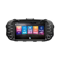 Lecteur DVD de voiture Android 9.0 PX6 DSP 4G+128G avec GPS Navi pour Kia Soul 2014-2018, lecteur multimédia, autoradio