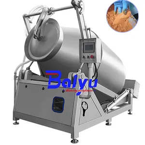 Baiyu thiết kế mới 3 trong một thép không gỉ thực phẩm Tumbler chân không Mixer nghiêng để bán