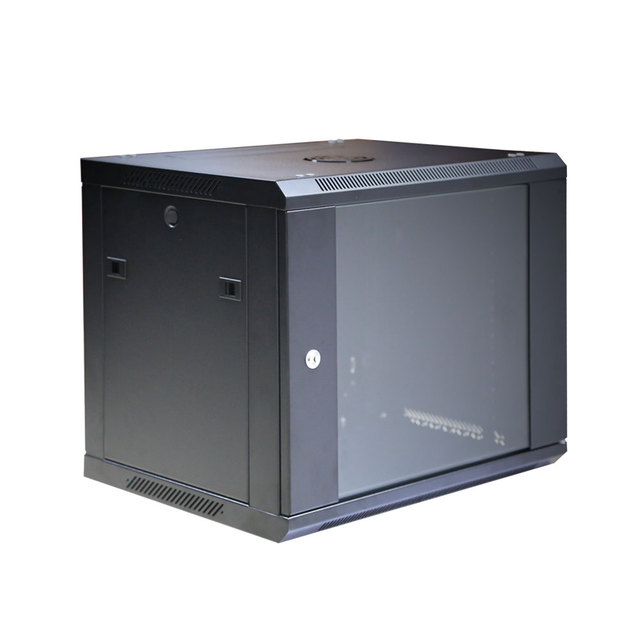 Network Rack Wall Mount Server Cabinet 4U-18U 1.2mm SPCC Steel IP20 Protection 600*450mm 600*600mm 600*800mm Stock