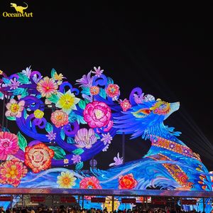 Faroles LED Tradicionales Chinos de Zigong para Celebraciones de Diwali, Acción de Gracias y Exposiciones - Farol Luminoso Hecho a Mano - Product Image 2