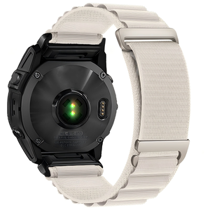 Bracelets de montre de remplacement en nylon alpin respirant et confortable de haute qualité, compatibles avec la montre connectée Garmin Fenix 6 - Product Image 4