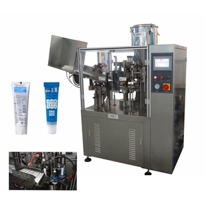 Cosmetic cream plastic soft tube Aluminum tube filler sealer tube filling and sealing machine